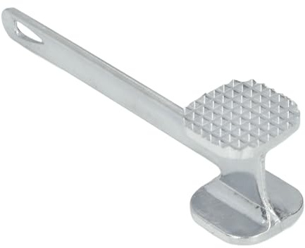 Martillo Ablandador de Carne de Aleación de Aluminio, Doble Cara, Metal, Herramienta para Ablandar Filete