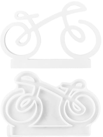 Stampo in silicone per bicicletta, stampo per bicicletta per fondente,Stampo per fondente in silicone per bici da bicicletta | Strumenti per decorare torte con caramelle al cioccolato Gumpaste Sugarcr