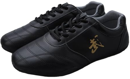 ForceRoute Scarpe Taekwondo,Tai Chi Scarpe,Kung Fu Scarpe,Scarpe Arti Marziali,Scarpe da Karate,Traspirante,Leggere,Uomo Donna,Bambini Adulti,per Wing Chun,Qigong,per Esercizi mattutini,Boxe