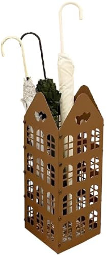Regenschirmständer Retro Hollow Villa-Regal Für Regenschirme, Offener Organizer Für Regenschirme Mit Großer Kapazität, Multifunktionaler Regenschirmständer