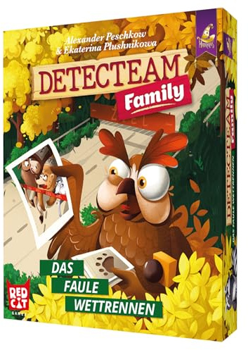 Mirakulus | Detecteam: Family – Das Faule Wettrennen | Rätselspiel für 2-4 Spieler ab 8 Jahren | Deutsch