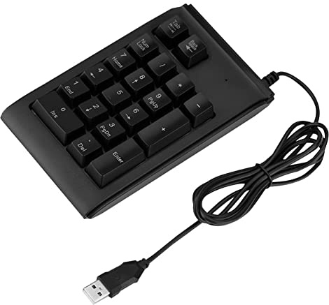 Mechanischer Nummernblock, Tastatur-Nummernblock, 19 Tasten, 3-Farbiger USB-Ziffernblock, Mechanischer Nummernblock mit Berührungsgefühl