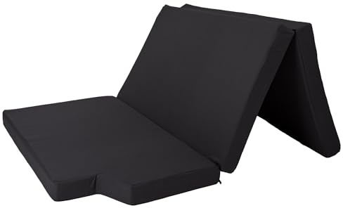 Golden Group Auto Matratze 200cm x 115cm - Passend für Mercedes Marco Polo - Faltbare - Camping Matratze - Auto Camping Zubehör - Klappmatratze Poliester-Schwarz 10cm