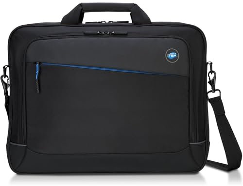 SIMPLETEK - Maletín profesional Briefcase 460-BCFK | Compatible con Dell - portátiles, portátiles y ultrabook | Para portátiles de 10-15 (1MM45) (Reacondicionado), Negro , Talla única