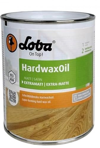 Loba Hartwaxoil Holzöl/Wachs Extra matt 750 ml für Parkett und Holzoberflächen