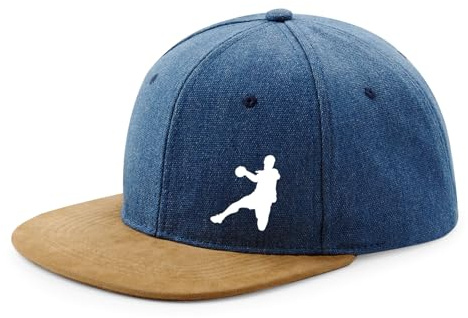 Huuraa Cappy Mütze Handball Silhouette Geschenk
