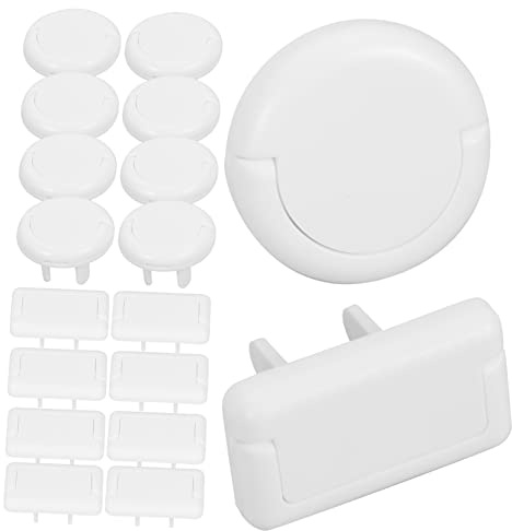 Toddmomy 50stücke Steckdosensicherung Aus Abs-material Kindersicherung Für Stecker Steckdosenabdeckungen Kindersichere Steckdosenkappe Für Junge Mädchen Leicht Zu Installieren Entfernen