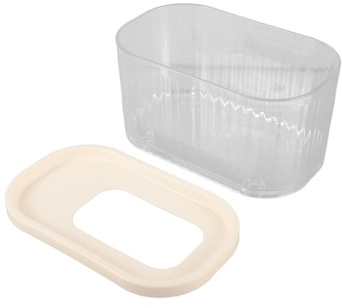 Toyvian Hamster Badkar i Transparent Tåligt Material Praktisk Sandbadsbox för Hamstrar Möss och Marsvin Lätt och Transportera för Sandbad och