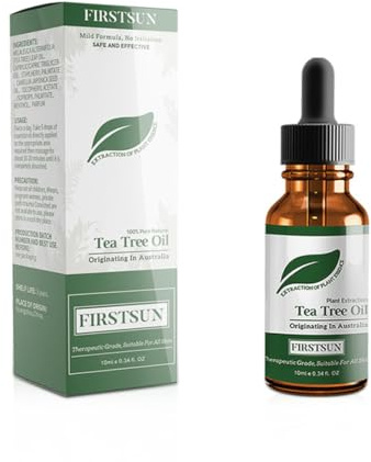 1 bouteille d'huile essentielle d'arbre à thé, tache naturelle pour l'acné et hydratant pour la peau
