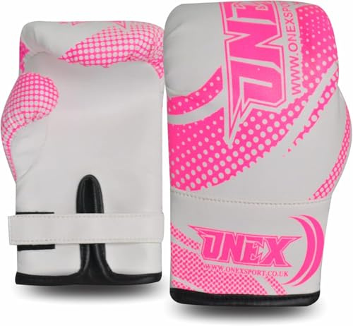 Junior kids Boxing Gloves Sparring * Pro 2oz-4oz-6oz Punch Bag Fight MMA Muay Thai Grappling Fight Mitts Martial Arts Training Kickboxing Punching Glove * (2oz, Pink)