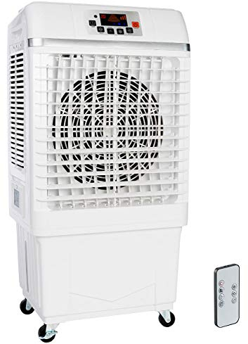 Sichler Haushaltsgeräte Aircooler: 2in1-Luftkühler & Luftbefeuchter mit Ionisator, 26 Liter, 100 W, 25 m² (Klimagerät mit Luftbefeuchter, Luftreiniger und Luftkühler, Klimaanlage ohne Schlauch)