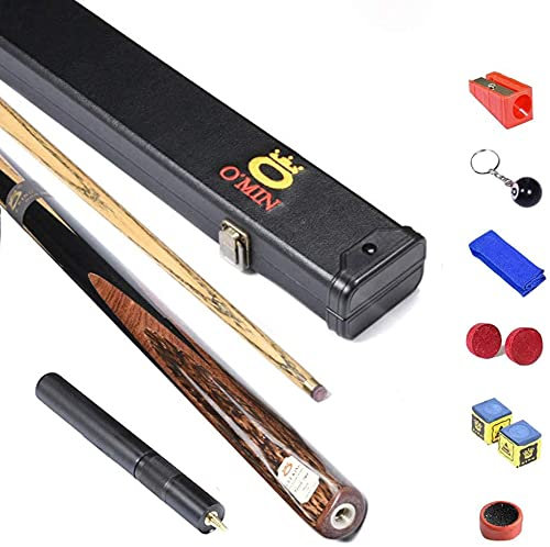 Billardqueues Professionelle Pool-Queue-Stick Queue mit verstellbarer Verlängerung,Billard-Queue-Stick,57 Zoll Professioneller Pool-Queue-Stick,11,5 mm Spitze Billard-Queue-Stick,Kommerzielle Queue-S
