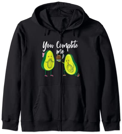 You Complete Me Vegan Coppia Will You Merry Me Felpa con Cappuccio