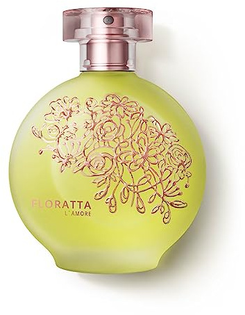 O Boticário Floratta L'Amore Eau de Toilette EDT, Perfume Para Mujer | Fragancia Cítrico Floral Albaricoque y Bergamota 75 ml