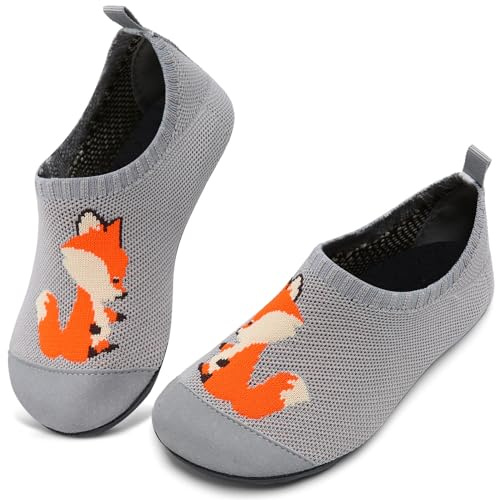 WateLves Pantofole per Bambini Unisex Scarpe a Magli Antiscivolo Ciabatte da Casa per danno la sensazione di camminare a piedi nudi Antiscivolo & Leggero