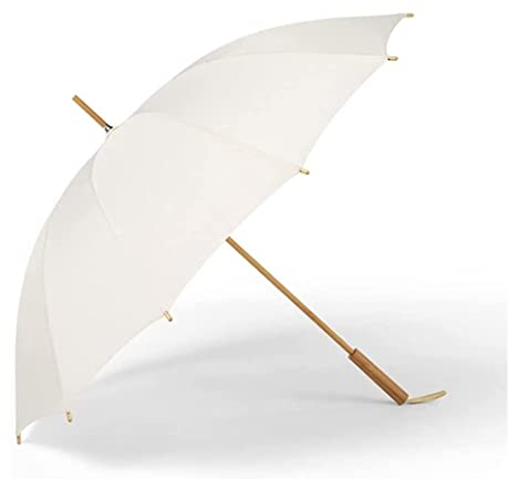 Sturmfest Regenschirm Regenschirme Golfschirm, Handgefertigter Bambusstock, Winddicht, Regenfest, Chinesischer Stil, Baldachin, Belüftet, Manueller Regenschirm Schirm Stark ( Color : A , Size : 90CM )