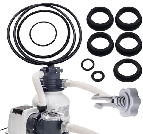 Parti filtranti a sabbia, pezzi di ricambio per piscine | Anello di ricambio per pompe filtro a sabbia - Parti per guarnizioni filtro a sabbia, riparazione di pompe filtro piscina, valvole di sfiato e