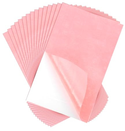 QUARKZMAN 15 Stück Selbstklebende Filzplatten, Filzstoff Selbstklebend Filz 11,8 Zoll x 7,9 Zoll Abzieh- und Aufkleben Hell Pink Bastelfilz für DIY-Näh- und Bastelprojekte