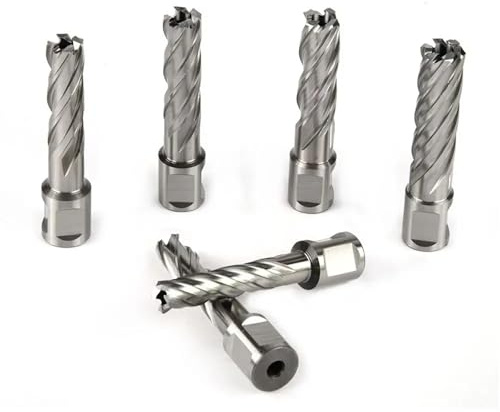 Brocas de acero de alta velocidad for perforar agujeros, brocas de núcleo prácticas, cortador anular, herramientas de perforación de metal, herramientas abrasivas, 1 pieza(11x25mm)