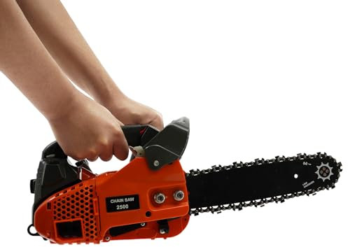 900W Motosega a Scoppio, Motosega da Potatura a 2 Tempi Motosega a Benzina per Giardinaggio, Taglio Verde