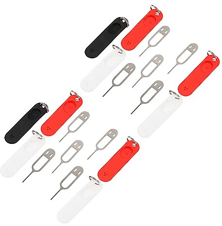 Artibetter 30piezas Agujas Eyectores para Sim De Teléfonos y Tablets Color Aleatorio Herramienta De Extracción De Tarjeta Sim Accesorio Práctico y