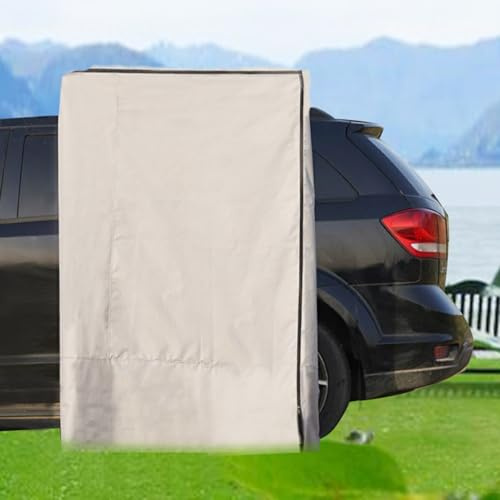 Miuxe Portable Privacy Car Side Shower Room, Car Camping Shower Tent Privacy Shelter Bathroom Outdoor Changing, Great 4x4 Accessory Perfect for Off Roading, Fishing, Travel, RV, Festivals, Road Trips
