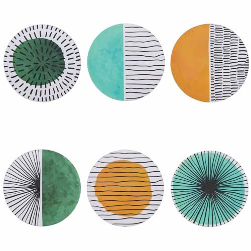 Set 6 Sottopiatto Ø 33 cm in plastica PP, Venice Lido