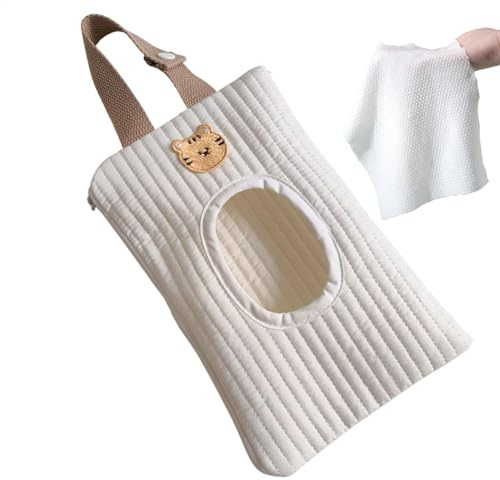 ETUCYNG Baby våtservetter resefodral | bärbar resväska våtservetter påse pappersservettdispenser, barnvagn näsdukspåsehållare, dammtät pappershandduksbehållare för hand, ansikte, sminkborttagning