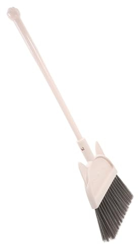 JEWEDECO Soft Bristle Broom for Boys and Girls Boy Girl Sweeping Brush Cleaning Tool