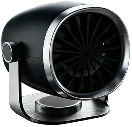 Teksome Appareil De Chauffage pour Automobile | 2 en 1 Ventilateur Dégivreur de Vitre | Branchement Rapide Dégivreur De Pare-Brise - pour Véhicules, SUV Et Fenêtres en Hiver, Chauffage Et