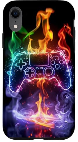 Video Game Controller Minimalist Gamer Boys Teens Men Gaming Case for iPhone XR