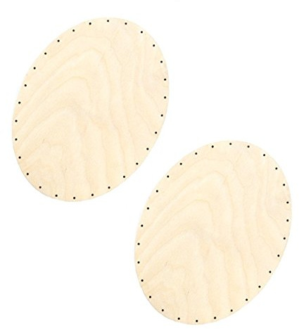 2x Korbboden, oval, 18x24cm für 2mm Peddigrohr - Flechten, Korbflechten, Schilf Set, Peddigrohr, Flechtmaterial, Flechtset, Rattan
