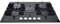 Hotpoint 75cm 5 Burner Gas on Glass Gas Hob with Vertical Flame - Black