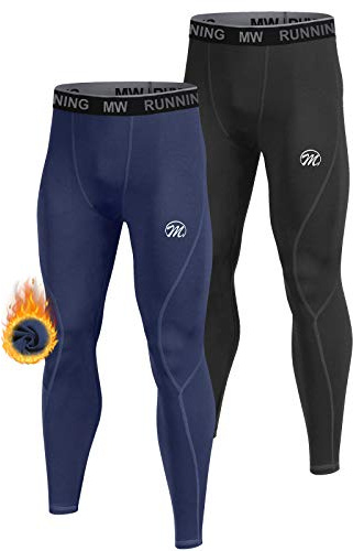 MEETWEE Termiska underkläder för män Long Johns, termiska leggings varma kompressionstights baslager botten sportbyxor byxor