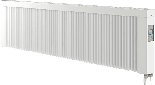 Eco Radiateur - Radiateur à inertie céramique chaleur douce – Chauffage à pierre réfractaire – Radiateur économique à accumulation – Fabriqué en Allemagne (128L x 34H - 1600 Watts)