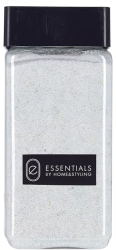 Decor Space Sabbia Decorativa Colorata per riempire Vasi Bottiglie e Piatti 550 ml (Bianco)
