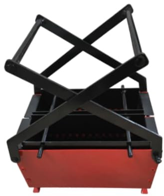 KESOTO Newspaper Briquet Maker, Paper Briquette Press Easy to Assemble Heavy Duty Paper Press Machine for Bonfire Household Camping