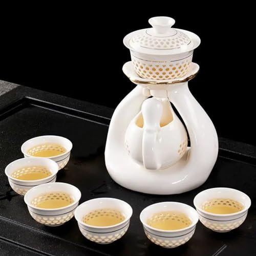 Teekannen und Kaffeegeschirr Reise-Teeset Automatischer Teebereiter Und Gongfu-Teetassen-Teegeschirr-Set Teeservice