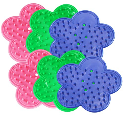 Toyvian Lot de 6 Enlève-épines pour Rosiers Professionnels, Outil D'extraction de Feuilles de Jardin, Format Compact Multicolore, Adapté aux Fleuristes et Jardinage Extérieur