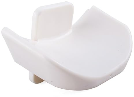 NiuLumea Porte-gobelet en plastique ABS blanc pour entraînement d'obstacles et compétition, 8,5 x 13 cm