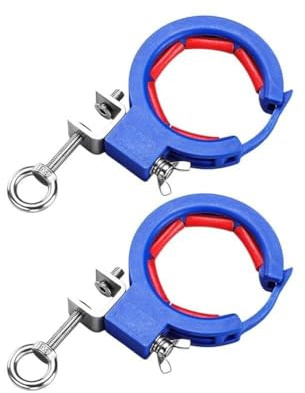 Tidevib Passacavi aggiornato per guida e installazione puleggia, nylon rinforzato + per acciaio inossidabile, capacità di carico 25 kg, blu scuro