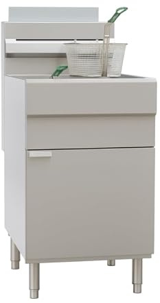Friteuse à Gaz Professionnelle sur Pieds 37 Litres