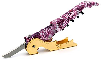 Pulltap's Korkenzieher mit Flaschenöffner, florales Design, 900 Kollektion