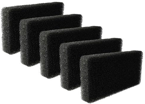 vhbw 5x Schaumfilter kompatibel mit Gorenje SP10/320 D7462J | SP10/320 D7560A, SP10/320 D7465J, SP10/320 D7465A++, SP10/320 D7464J Wäschetrockner