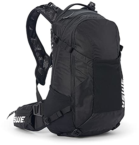USWE Daypack Rucksack Shred 25L Carbon schwarz, Torso Size: 18-22 (45-55cm)
