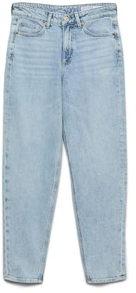 VERO MODA Jean mom VMTESSA Taille Haute Mom Fit Jeans
