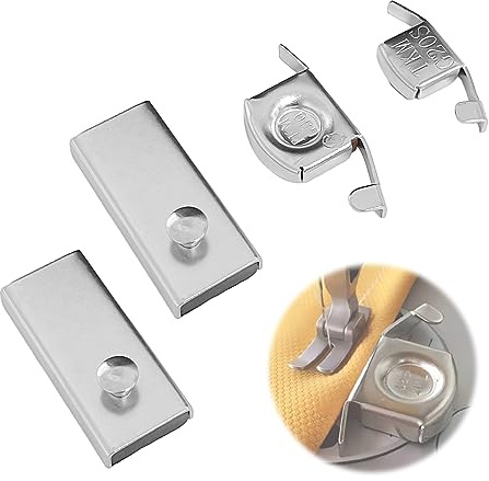 ATBUSS 4 guide magnetiche per cuciture, accessori per macchina da cucire, guida per cucitura, piedino da cucito, utensili fai da te, accessori per il cucito
