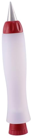 Ciieeo Pastel de Merengue Boquilla Boca Pluma Chocolate decoración Crema de Mantequilla jeringuillas chupitos Pluma de tubería bolígrafo para Decorar Pasteles Galleta Pluma Decorativa