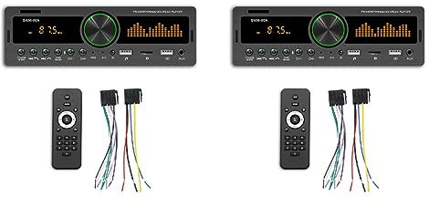 Pyanegn Autoradio con Disco U Plug-in Multifunzione per Lettore MP3 per Auto con Funzione Multicolore per Auto