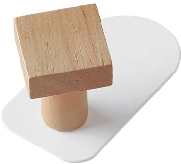 Ganci adesivi in legno, ganci adesivi per chiavi, ganci adesivi da parete, ganci da parete in legno, ganci impermeabili per asciugamani e cappotti, senza attrezzi, ganci resistenti per appendere